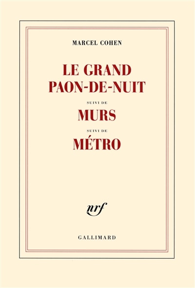Front cover_Le grand paon-de-nuit ; Murs ; Métro