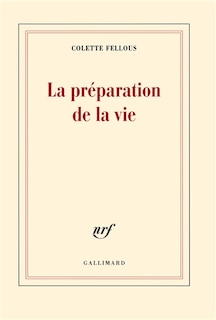 Front cover_La préparation de la vie