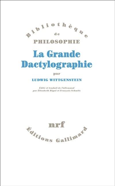 Front cover_La grande dactylographie