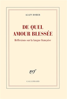 Front cover_De quel amour bless&eacute;e