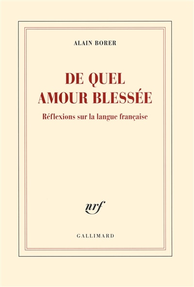 Front cover_De quel amour bless&eacute;e