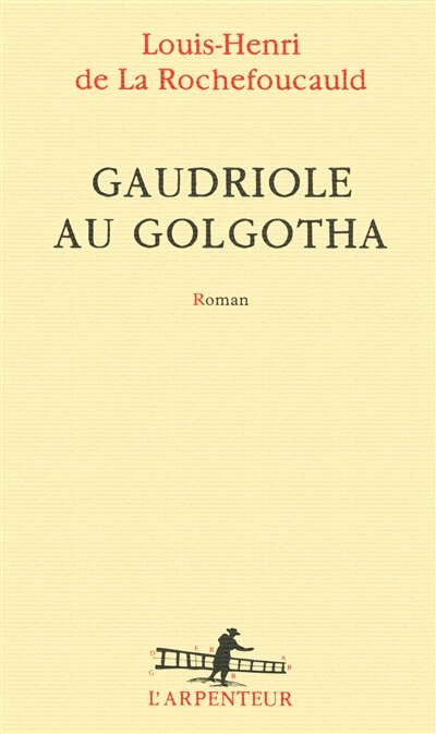 Front cover_Gaudriole au Golgotha