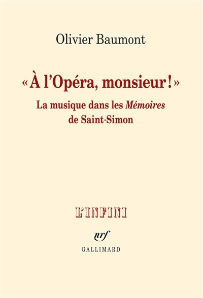 Front cover_A l'Opéra, monsieur !