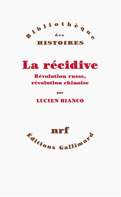 Front cover_La récidive