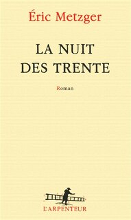 Front cover_La nuit des trente