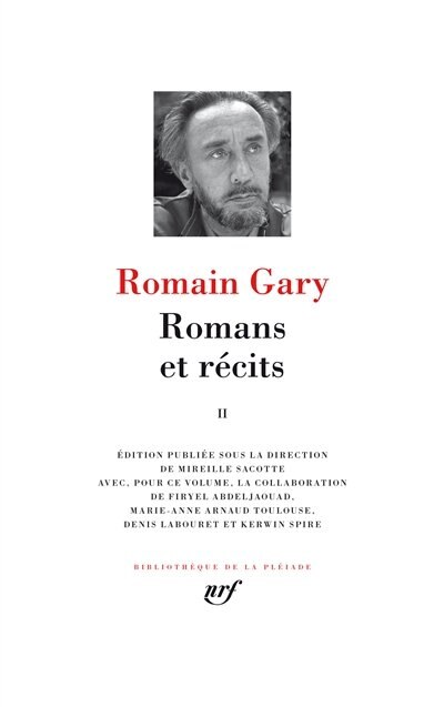 Front cover_ROMANS ET RÉCITS GARY T02