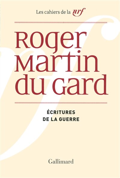 Front cover_Ecritures de la guerre