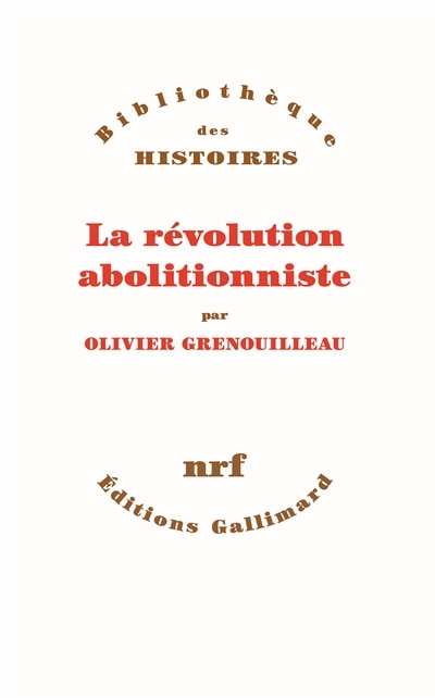 Front cover_La révolution abolitionniste