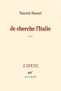 Front cover_Je cherche l'Italie