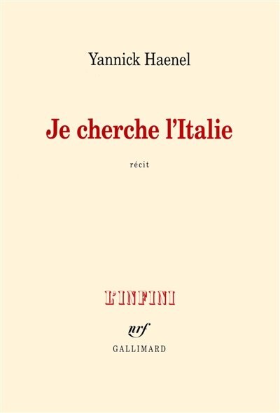 Front cover_Je cherche l'Italie