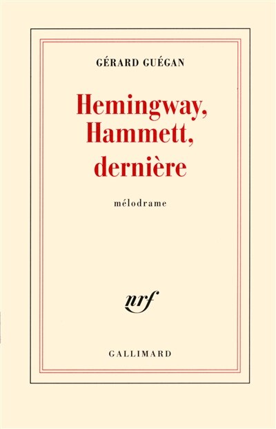 Couverture_Hemingway, Hammett, derni&egrave;re