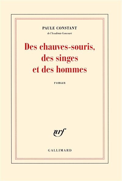 Front cover_Des chauves-souris, des singes et des hommes