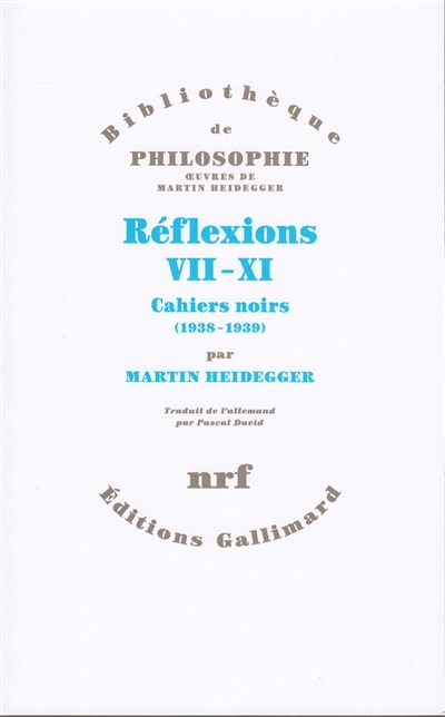 Front cover_Réflexions VII-XI