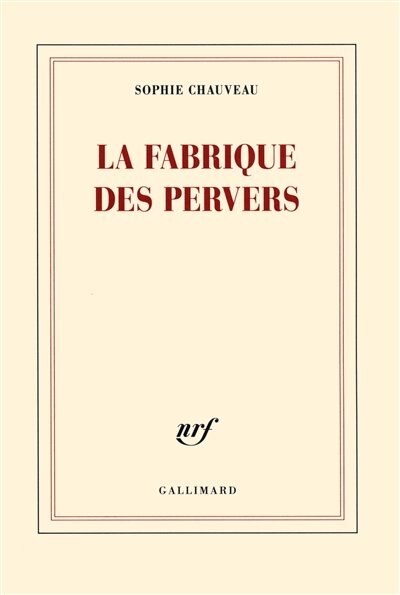Front cover_La fabrique des pervers