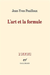 Couverture_L' art et la formule