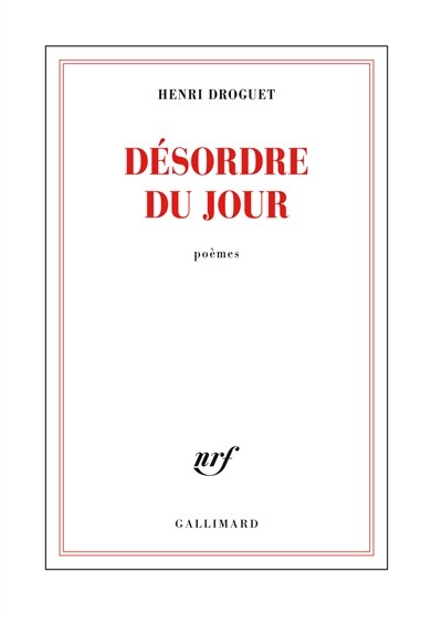 Front cover_Désordre du jour