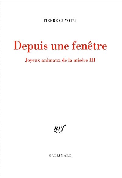 Couverture_Depuis une fenêtre