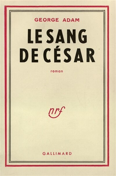 Front cover_Le sang de César