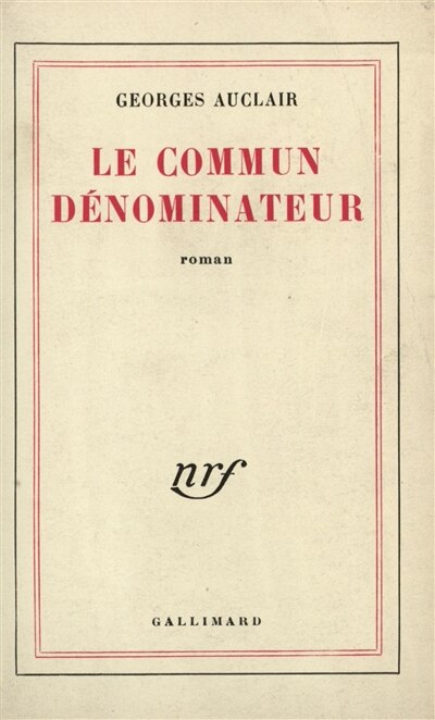Couverture_Le commun d&eacute;nominateur