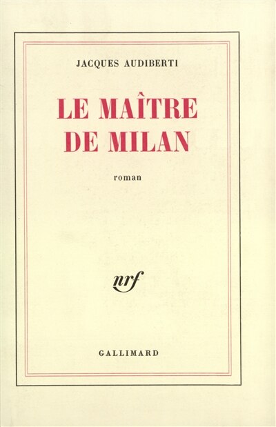 Couverture_Le Ma&icirc;tre de Milan