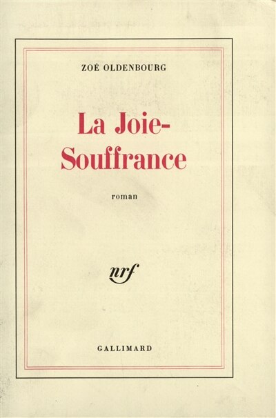 Front cover_La Joie-souffrance