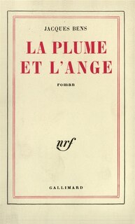 Front cover_La Plume et l'ange