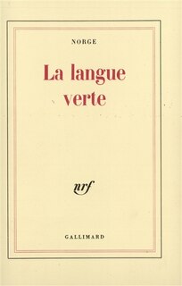 Front cover_La langue verte : charabias et verdures