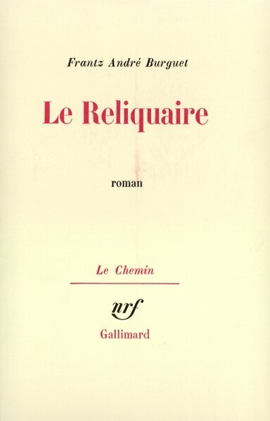 Front cover_Le reliquaire