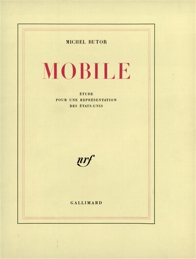 Front cover_Mobile : étude pour une représentation des Etats-Unis