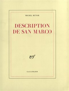 Front cover_Description de San Marco