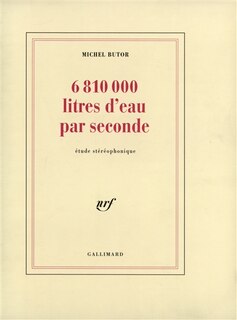Front cover_6 810 000 litres d'eau par seconde : étude stéréophonique