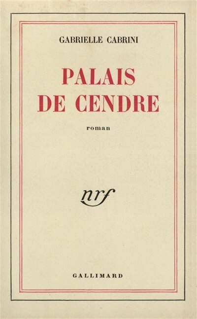 Front cover_Palais de cendre