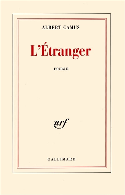 Front cover_L'étranger