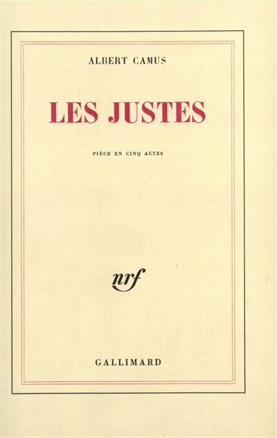 Front cover_Les justes