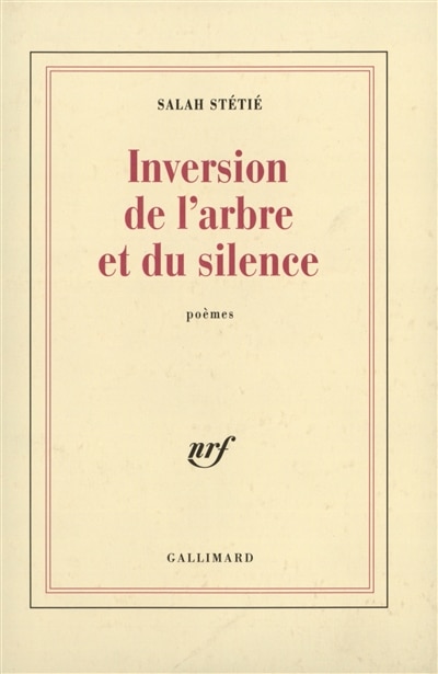 Couverture_Inversion de l'arbre et du silence