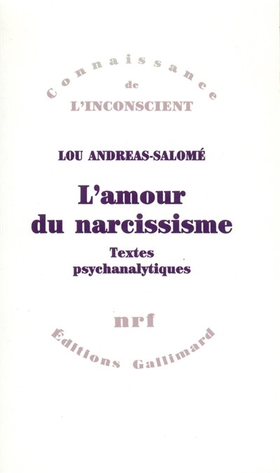 Front cover_L'Amour du narcissisme