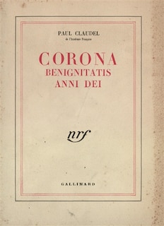 Front cover_Corona benignitatis anni dei
