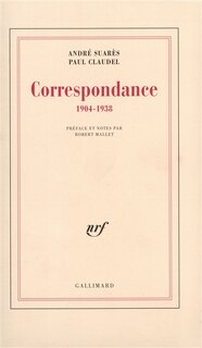 Front cover_Correspondance