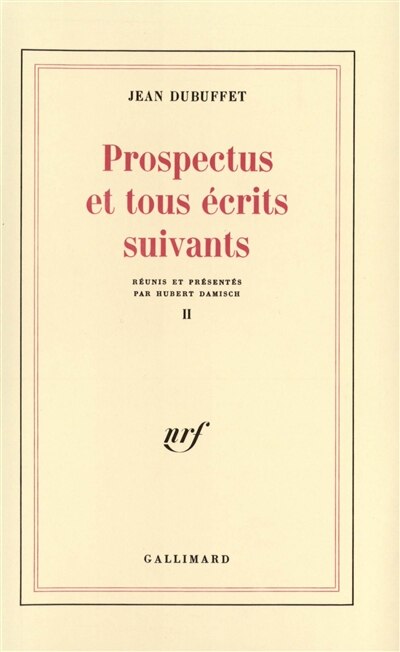Couverture_Prospectus et tous écrits suivants, Vol. 2