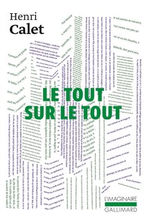 Front cover_Le tout sur le tout