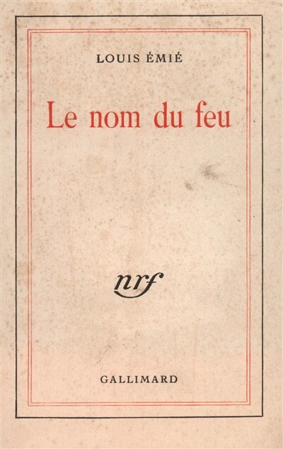 Front cover_Le nom du feu