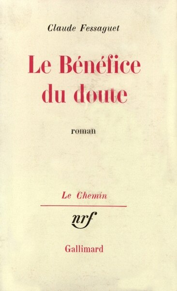 Front cover_Le b&eacute;n&eacute;fice du doute