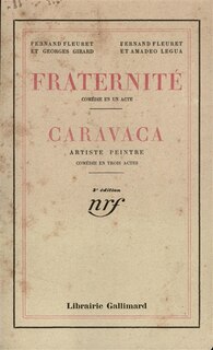 Front cover_Fraternité ; Caravaca, artiste peintre
