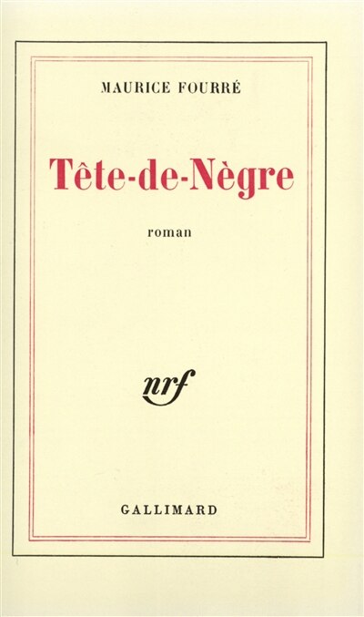 Front cover_Tête de nègre