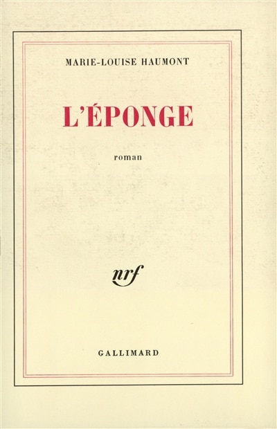 Front cover_L'éponge