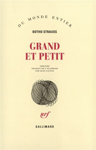 Couverture_Grand et petit : scènes