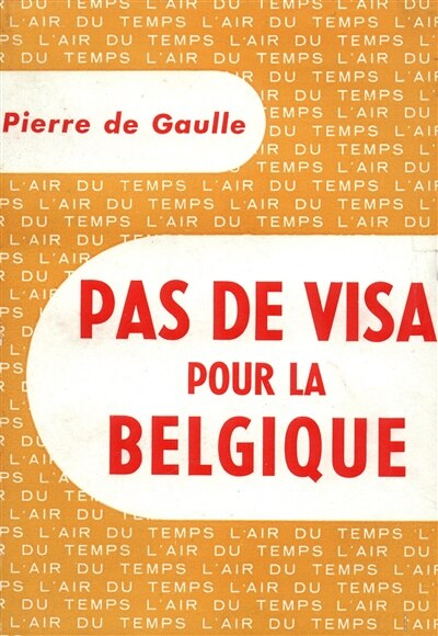 Couverture_Pas de visa pour la Belgique
