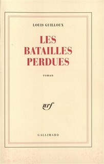 Front cover_Les Batailles perdues