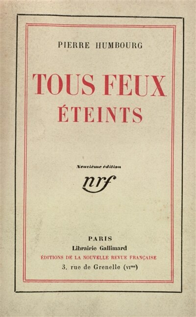 Front cover_Tous feux &eacute;teints