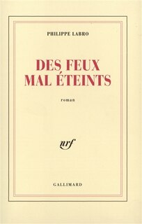 Front cover_Des Feux mal éteints